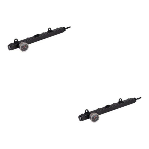 Scienceny Reemplazo del riel de combustible de alto flujo de la serie K para Civic y Acura K20 K24 Tipo 1 2piezas