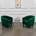 thumbnail image 1 of Funda para sillón, silla, sofá, funda para asiento de silla de salón, color verde esmeralda b5, 1 of 1