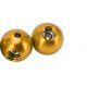 thumbnail image 2 of Embouts de câble de vélo ZTTO, sertissages réutilisables pour câbles de frein, pour VTT, vélo de route, dorés, 2 of 3