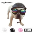 thumbnail image 4 of Fashion Outdoor Safety Protection Dog Helmets Ridding Cap Cat Hat Pet Supplies M WHITE, 4 of 8