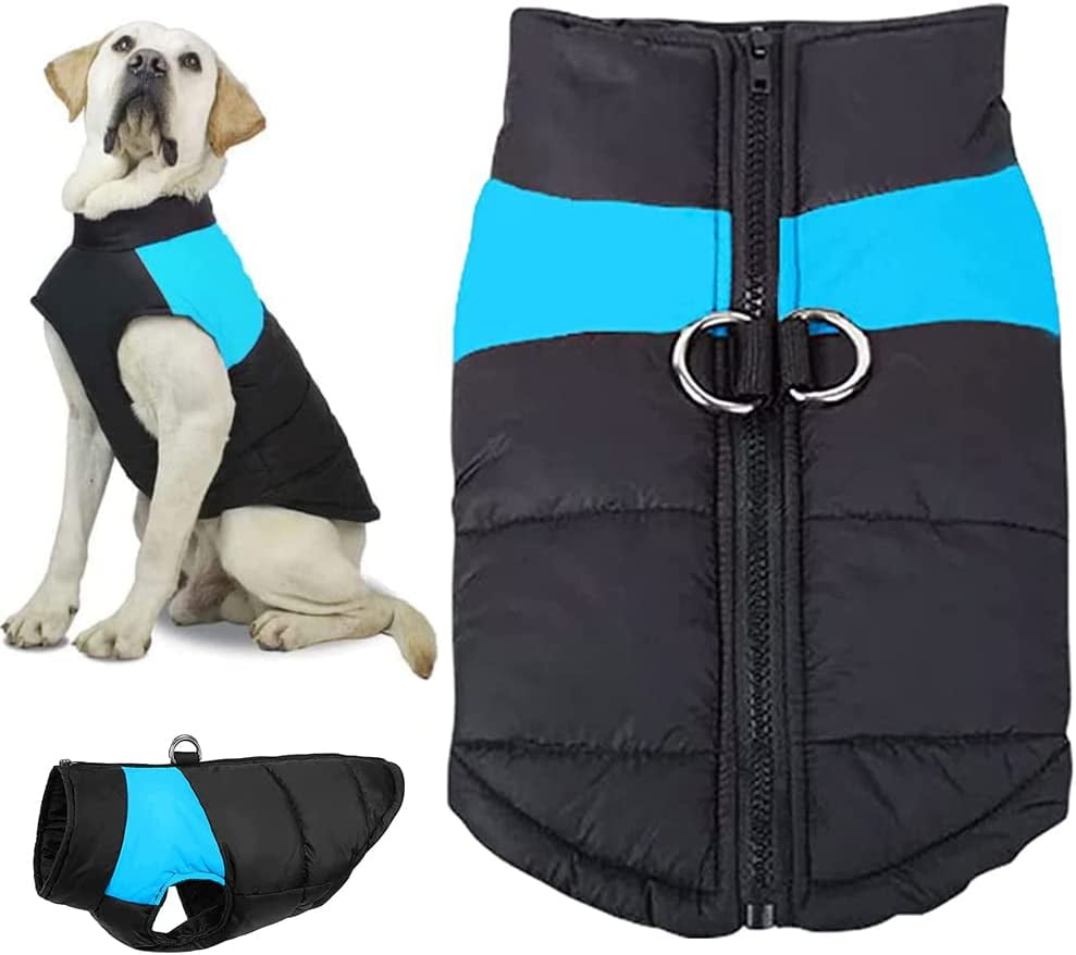 Windproof Dog Winter Jacket Waterproof Dog Coat Warm Dog Vest Cold Weather Pet Clothes for Small