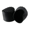 thumbnail image 1 of Pack of 2 Extension Ladder Feet Cushion Boots Round Soundproof Wear Resistant Black Accessories for Garages, Studios, Gardens and Indoors 8.5cm, 1 of 8