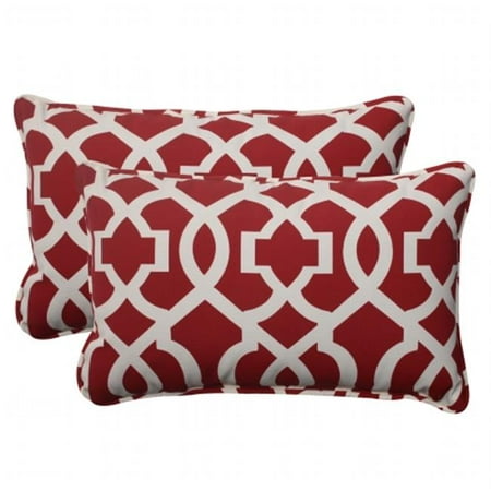 pillow outdoor perfect lumbar toss red geo throw geometric piece rectangle rectangular corded target cushions walmart