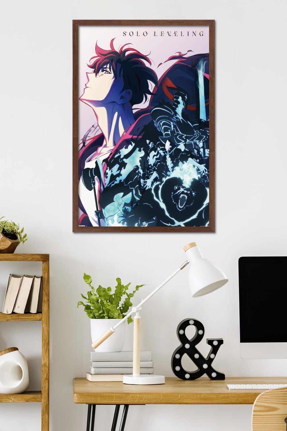 Solo Leveling: Season 2 - Teaser Key Art Wall Poster, 22.375" x 34" Framed