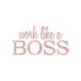 thumbnail image 3 of Kimberly, Allen 24x13 Black Modern Framed Museum Art Print Titled - Work Like a Boss, 3 of 5