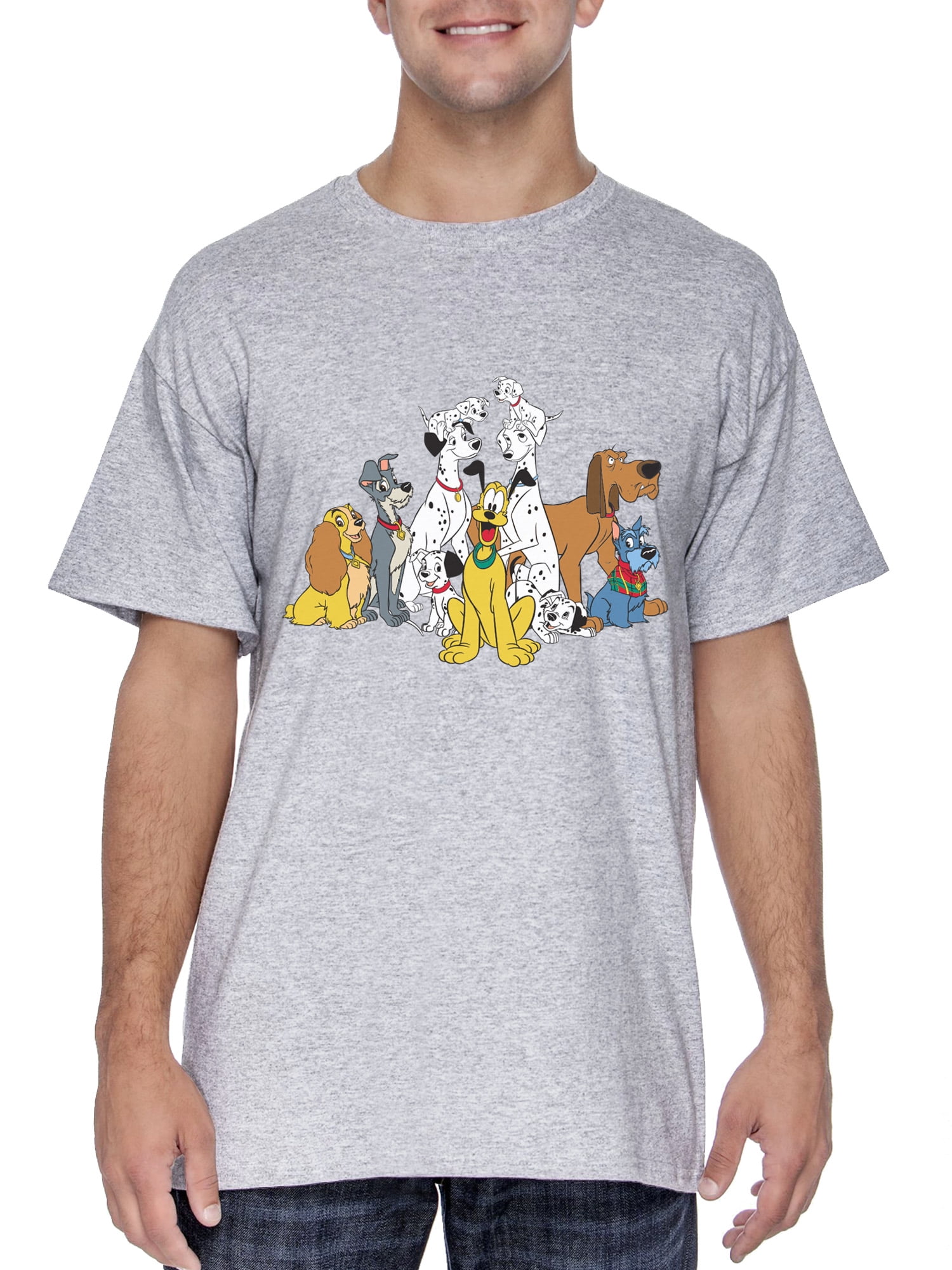 Disney Girls Lady and The Tramp Home Dog Girl's Heather Crew Tee