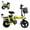 Yellow, variant on MAXT 14" Folding Electric Bike for Adults, 500W Motor Peak 750W, 48V20Ah, 20MPH, 50-Miles, 330lb Load, 50+ US Service Stores Commuting E Bike for Adults with Removable Battery, Front Basket Yellow