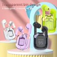 thumbnail image 2 of Auriculares inalámbricos originales con Bluetooth, cascos transparentes de alta fidelidad con pantalla Digital LED y sonido estéreo para Xiaomi, 2 of 5