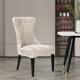 thumbnail image 5 of Funda para silla de comedor de terciopelo suave, funda elástica para silla sin brazos con Espalda alta, funda para asiento de Color sólido a prueba de polvo para fiesta en Hotel, 1/6 unidades, 5 of 5