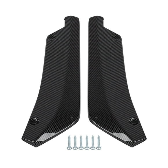 Car Bumper Protector,Rear Bumper Fin Canard Rear Bumper Spoiler Rear Bumper Canards Superior Craftsmanship