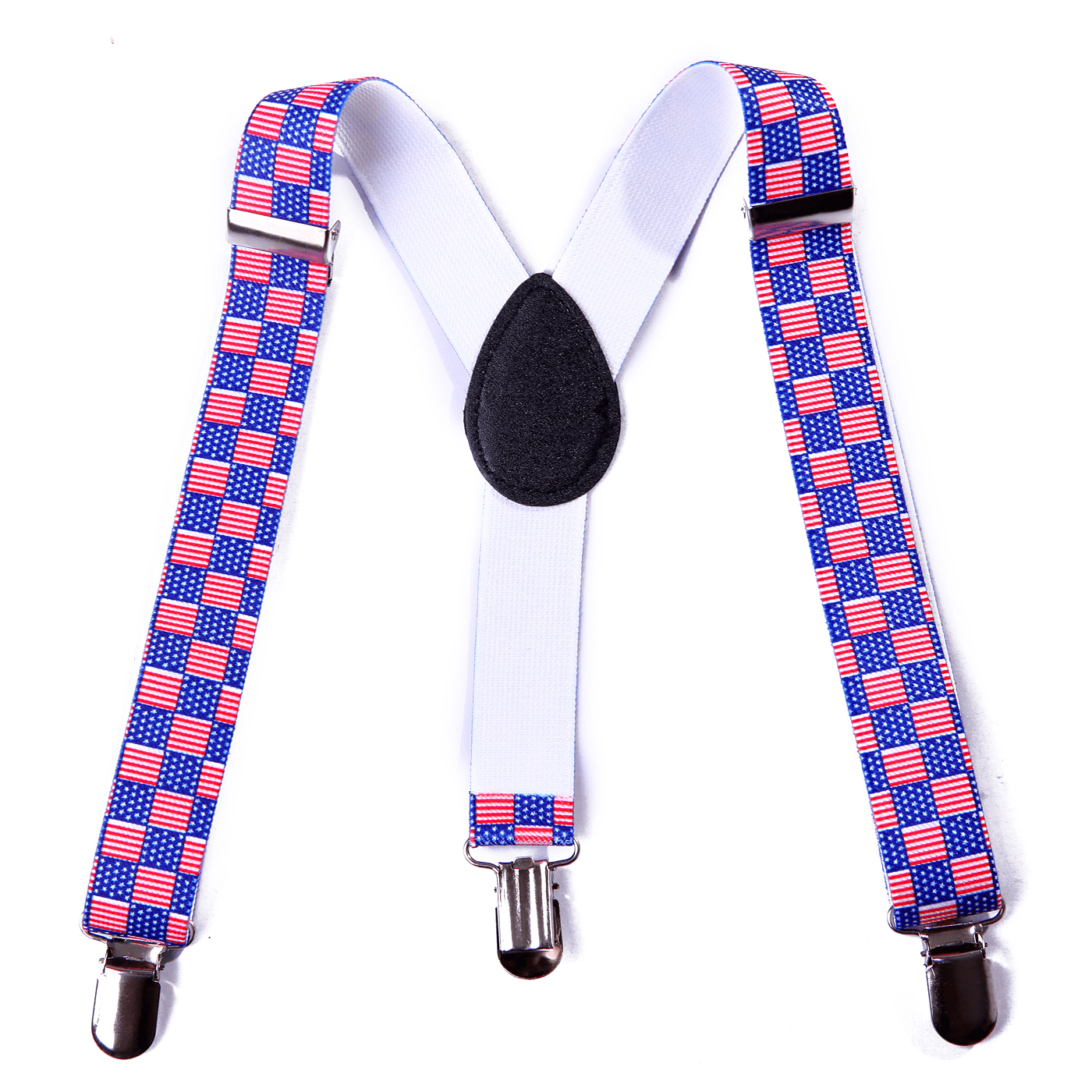 HDE Boys Solid Color Suspenders Kids Adjustable Elastic Y Back with