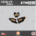 thumbnail image 2 of Kalair GFX Graphics Kit for Ktm SX85 (2018-2023) Fatality Series, 2 of 5