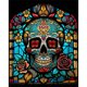thumbnail image 5 of Hilo de bordar de algodón completo Wdftyju 11CT estampado de calavera de Halloween 40x50cm, 5 of 9