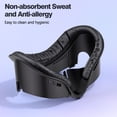 thumbnail image 6 of Meponn Meta Quest 3 Wireless VR Facial Interface Set with Accessories for Meta Quest 3, Black, 6 of 12
