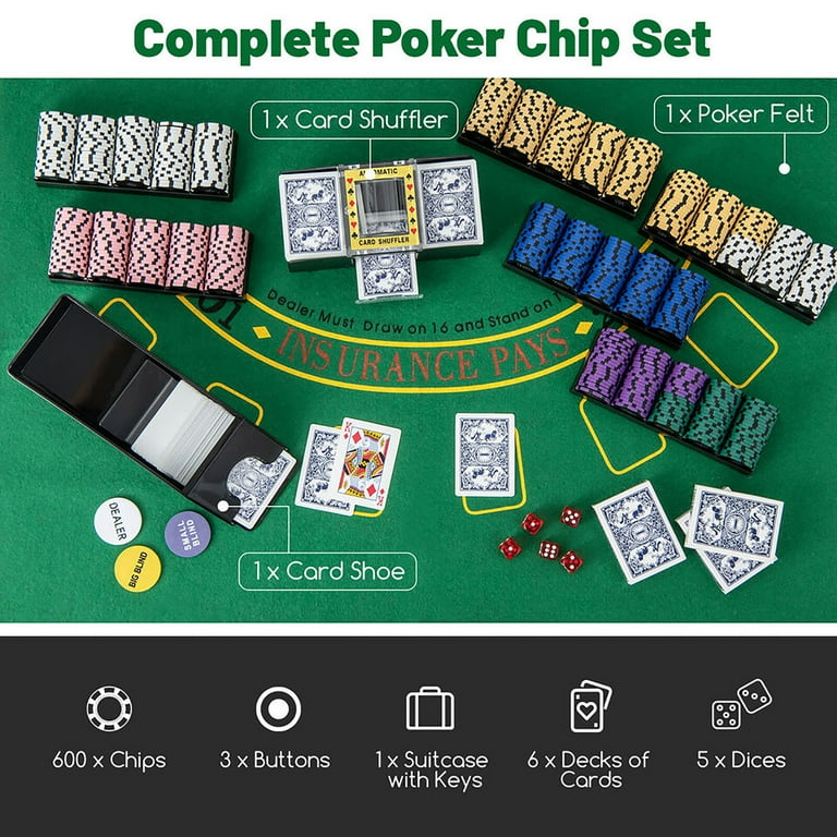 TK.0606　Japan Poker Tour ポーカーチップ600枚 TK.0606様専用 Japan Poker Tour ポーカーチップ600枚