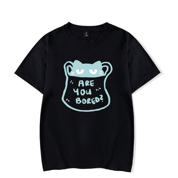 Wave to Earth Merch Cat Are You Bored? 0.03 World Tour T-shirt Fashion Band Summer t shirt Men Women Short Sleeve Tee Crewneck Top