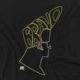 thumbnail image 2 of Johnny Bravo T-Shirt Bravo Hair Unisex Graphic Tee For Men & Women, 2 of 7