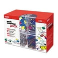 thumbnail image 2 of ACCO - Foldback clips, paper clips and push pins set - assorted colors, 2 of 2