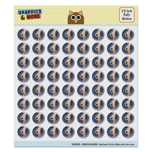 The Circle Game Puffy Bubble Dome Scrapbooking Crafting Sticker Set