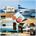 thumbnail image 4 of Nilight 50 Amp to 30 Amp RV Power Adapter Twist Locking Connector 14-50P to L5-30R 50A Male Plug to 30A Female Receptacle for RV Generator Camper Caravan Shore Power Converter, 4 of 9