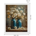 thumbnail image 2 of Diamond Art Kits for Adults, Rustic Daisy Mason JarsDiamond Painting Kits for Beginners, Frameless Round 5D Full Drill Diamonds Art Gem Art Crafts Home Decor Gifts, 2 of 8