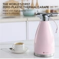 PYKAL Thermal Coffee Carafe with Lid 68Oz / 2L Vacuum Insulated