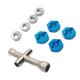 thumbnail image 4 of Adaptador de rueda de 12 mm para buggy RC Rock Crawler MN-999 1/10 azul, 4 of 5