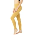 thumbnail image 3 of 2 Packs of TheLovely Women Premium Cotton High Waist Full Length Leggings, 3 of 4
