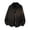 A-Black495, variant on XIAONU Crocodile Grain Stand Collar Leather Jacket For Men Regular Fit Night Club Zip Outer Coat