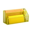 Honey Can Do Mesh Desktop Organizer with 3 Compartments, Multicolor