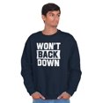 thumbnail image 5 of Won't Back Down Athletic Workout Sweatshirt for Men or Women Brisco Brands M, 5 of 6