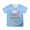 0-Sky Blue998, variant on Lullu Girls Graduation Short Sleeve T Shirt Letter Graphic Round Neck T-Shirt, Sizes 3-13