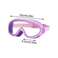 thumbnail image 3 of Premium Anti-Fog Swim Goggles for Adults and Youth, UV Protection, Leak-Proof Design, Adjustable Strap, Blue/Yellow, 3 of 3