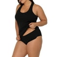 thumbnail image 5 of Smart & Sexy Women's Comfort Cotton Rib Tank & Shorts Sleepwear Set, S-3X, 5 of 6
