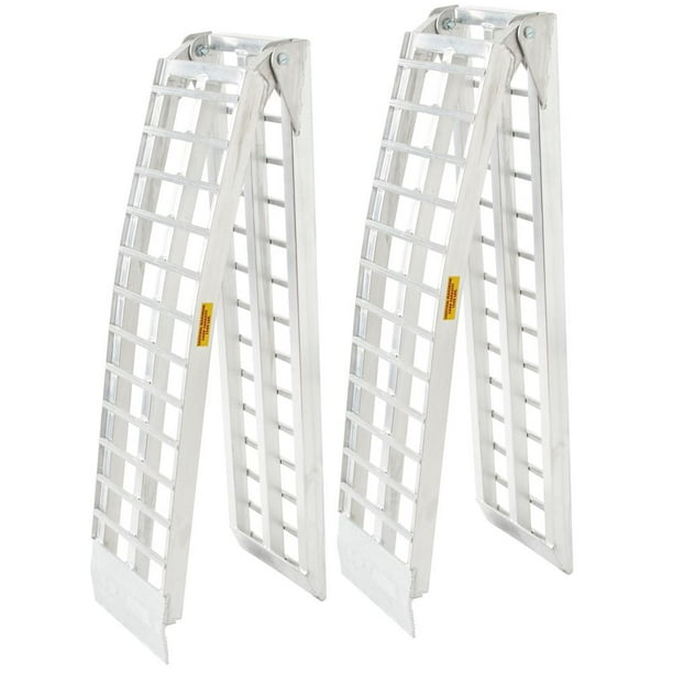 89" Arched Folding Loading Ramps for ATV, UTV, and Golf Carts Walmart