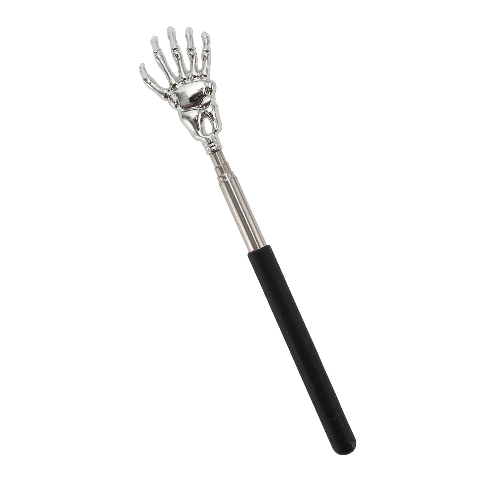 Unique Bargains 1 Pc Extendable Back Massager Ideal for Bathroom Black