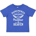 thumbnail image 3 of Inktastic Handpicked for Earth By My Pawpaw in Heaven with Angel Wings Boys or Girls Toddler T-Shirt, 3 of 5