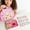 typeB, variant on 4-in-1 Dress Up Game Set Princess Fantasy Makeup, Pretty Pretty Princess Game, Girls Toy Kit Handmade DIY Of Children's Stickers Coloring Puzzle, DIY Paper Makeup Arts and Crafts