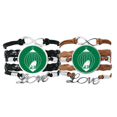 thumbnail image 1 of Restricción de las relaciones entre hombres y mujeres Pulsera pareja de cuerdas de cuero Unbranded M, 1 of 3