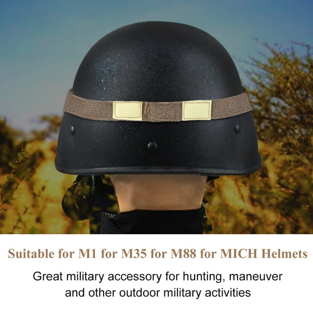 LAFGUR Helmet Shoulder Strap, Reflective Tactical Helmet Strap Or Chin Strap, Suitable For M1 M88 Military Helmet MICH, Excellent Military Accessory
