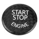 thumbnail image 2 of Cubierta del botón de arranque del motor para BM, cubierta del botón de arranque del motor de fibra de carbono para automóvil Diseño de vanguardia, 2 of 9