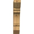 thumbnail image 2 of Ekena Millwork 3 1/2"W x 14"D x 18"H Olympic Slat Smooth Bracket, Western Red Cedar, 2 of 4