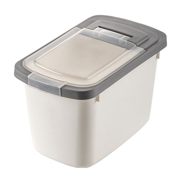 Fnyoxu - Recipiente hermético grande para arroz, cereales, comida para perros con taza medidora, harina y granos para el hogar