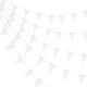 thumbnail image 1 of Banderines y banderas Consummate de 100 pies, blancas, para decoración, 1 of 5