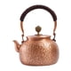 thumbnail image 5 of Tetera de cobre martillado para la ceremonia del té, tetera de kung fu retro duradera, para estufa Estilos A, 5 of 9