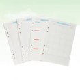 thumbnail image 2 of 1 Set Assorted Periods Loose-leaf Filler Papers 6-Hole Spiral Notebook Paper Replacement (A6), 2 of 9