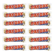 PAYDAY Peanut Caramel Candy Bars, 1.85 oz (12 Count)