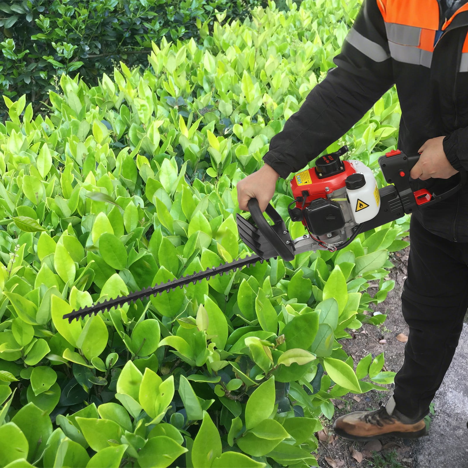 Double-Edged Hedge Trimmer With Powerful Two-Stroke Engine 9000 r/min for Parks, Gardens, Schools