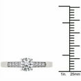 thumbnail image 4 of 1/2 Carat T.W. Diamond Solitaire 14kt White Gold Engagement Ring, 4 of 5