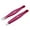 Pink, variant on Majestic Bombay Pointy Slanted Tweezers for Women Sharp Tweezers for Hair Removal, Pink, 2 Pack